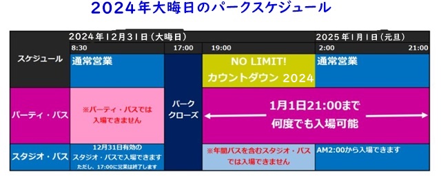 2024年カウントダウン大みそか