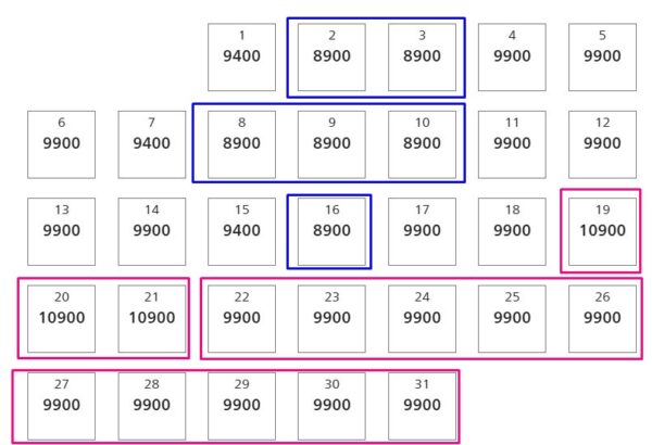 USJ料金2025.7